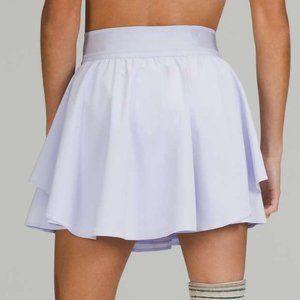 Lululemon Court Rival High-Rise Tennis Skirt Tall Pastel Blue